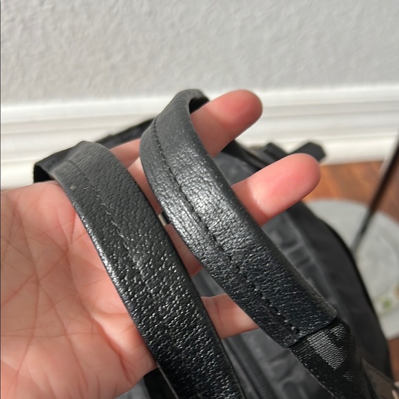 1645 Fendi Black Monogram Tote nylon Bag - Picture 2 of 10